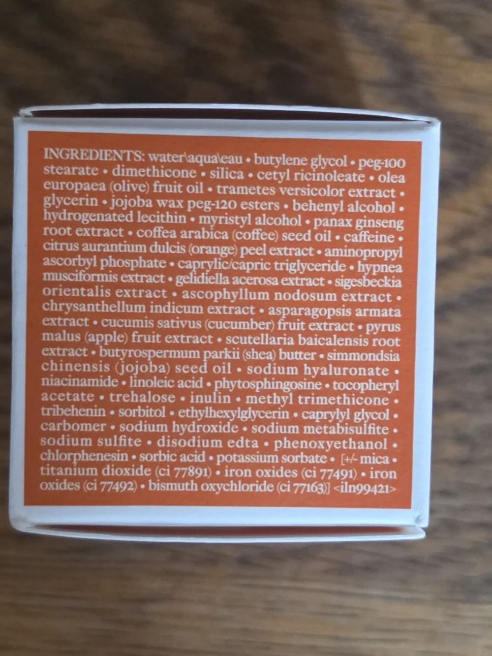 Origins ginzing brightening